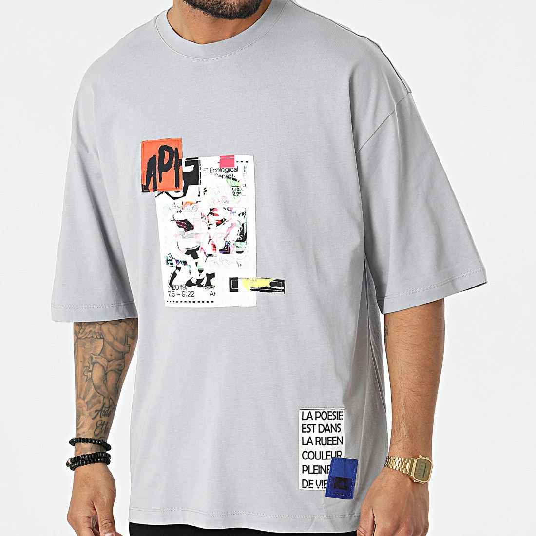 Vente flash 😉 Tee 👕 Shirt FT-6122 Gris de 2Y Premium 😍 3 Vente flash 😉 Tee 👕 Shirt FT-6122 Gris de 2Y Premium 😍