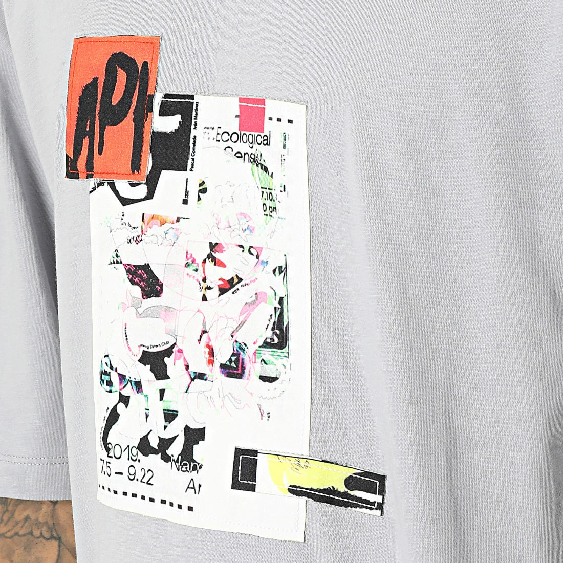 Vente flash 😉 Tee 👕 Shirt FT-6122 Gris de 2Y Premium 😍 4 Vente flash 😉 Tee 👕 Shirt FT-6122 Gris de 2Y Premium 😍 – Image 2