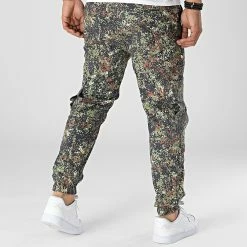 Budget ✨ Pantalon Cargo P-1058 Vert Kaki Camouflage de 2Y Premium 🛒 -2Y Premium Soldes 2y premium 318403 P 1058 C 20220510T135206 04