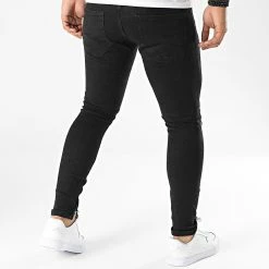 Grosses soldes ✨ Jean Slim B7021 Noir de 2Y Premium ✔️ -2Y Premium Soldes 2y premium 323787 B7021 BLACK 20220621T120436 04