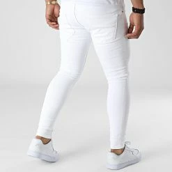 Acheter 🥰 Jean Slim B7154 Blanc de 2Y Premium 🌟 -2Y Premium Soldes 2y premium 323791 B7154 WHITE 20220627T154733 04