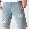 Budget ⌛ Short Jean K6974 Bleu Wash de 2Y Premium 🎉 -2Y Premium Soldes 2y premium 325589 K6974 BLUE 20220701T160205 01
