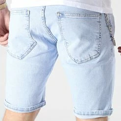 Top 10 ✔️ Short Jean K7223 Bleu Wash de 2Y Premium 🧨 -2Y Premium Soldes 2y premium 325604 K7223 BLUE 20220701T160136 04