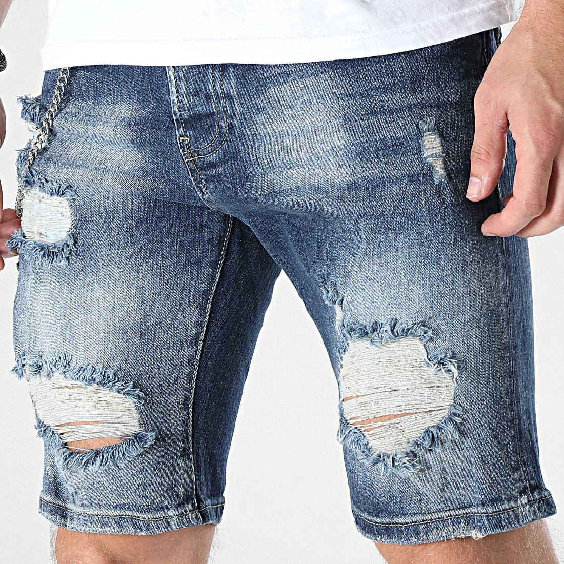 Offres 🤩 Short Jean K7226 Bleu Denim de 2Y Premium 🔔 3 Offres 🤩 Short Jean K7226 Bleu Denim de 2Y Premium 🔔