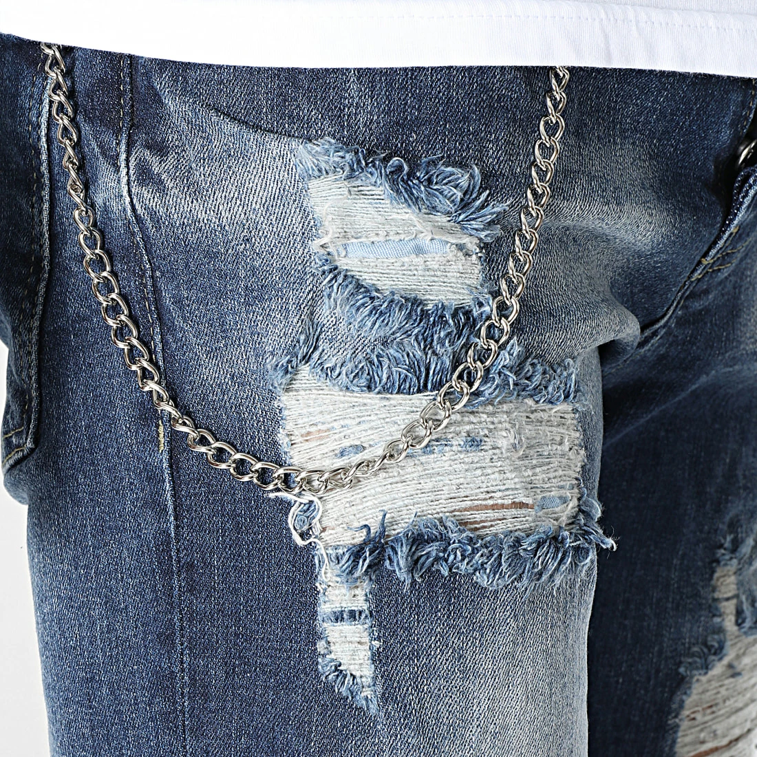 Offres 🤩 Short Jean K7226 Bleu Denim de 2Y Premium 🔔 4 Offres 🤩 Short Jean K7226 Bleu Denim de 2Y Premium 🔔 – Image 2