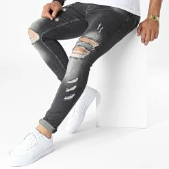 Sortie ⌛ Jean Skinny B5678 Noir de 2Y Premium 🎁 -2Y Premium Soldes 2y premium 325687 B5678 GREY 20220701T142015 03