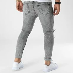 Top 10 👏 Jean Slim AT8164 Gris de 2Y Premium ⭐ -2Y Premium Soldes 2y premium 325693 AT8164 GREY 20220701T142409 04