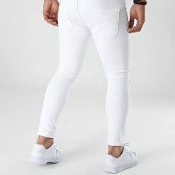 Remise 🥰 Jean Skinny B7153 Blanc de 2Y Premium 🥰 -2Y Premium Soldes 2y premium 325697 B7153 WHITE 20220627T160058 04