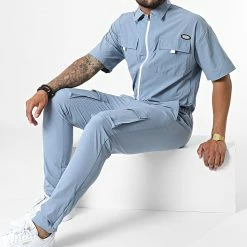 Coupon 🔥 Combinaison AD-P2017 Bleu Clair de 2Y Premium ❤️