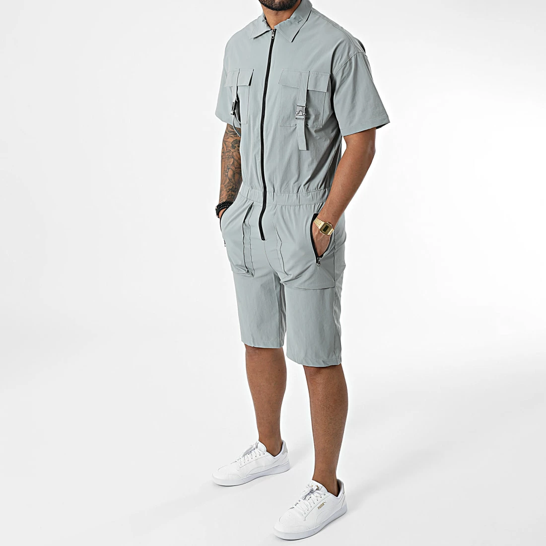 Vente flash 😀 Combishort AD-P2021 Gris de 2Y Premium 🌟 5 Vente flash 😀 Combishort AD-P2021 Gris de 2Y Premium 🌟 – Image 3