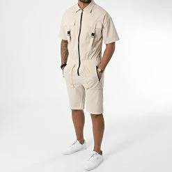 Promo 🤩 Combishort AD-P2021 Beige de 2Y Premium 🎉 -2Y Premium Soldes 2y premium 325786 AD P2021 ECRU 20220630T160529 03