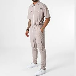 Le moins cher 🛒 Combinaison AD-P2017 Beige de 2Y Premium 🧨 -2Y Premium Soldes 2y premium 325790 AD P2017 BEIGE 20220630T155429 05