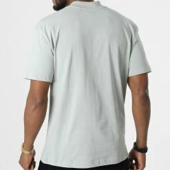 Remise 🎉 Tee 👕 Shirt FT-6125 Gris Vert de 2Y Premium 🧨 -2Y Premium Soldes 2y premium 327315 FT 6125 2 GREY 20220708T154503 04