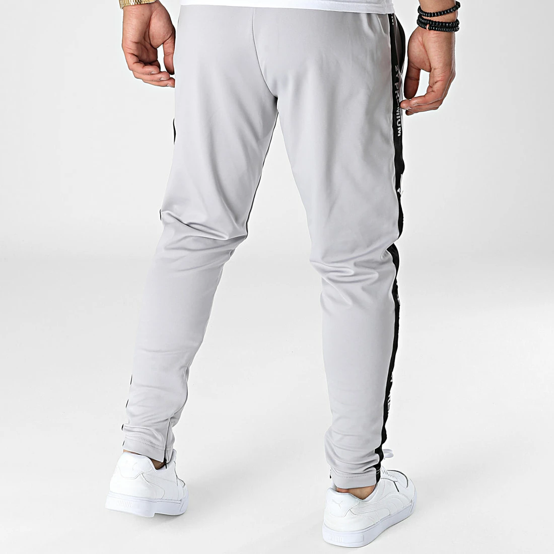 Acheter 😀 Pantalon Jogging A Bandes 2001 Gris de 2Y Premium 🥰 6 Acheter 😀 Pantalon Jogging A Bandes 2001 Gris de 2Y Premium 🥰 – Image 4