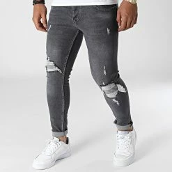 Top 10 🥰 Jean Skinny B6487 Gris Anthracite de 2Y Premium ✔️