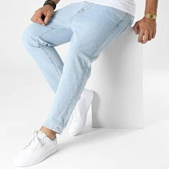Sortie 🎉 Jean Slim B7193 Bleu Wash de 2Y Premium 💯 -2Y Premium Soldes 2y premium 331085 B7193 BLUE 20220816T151651 03