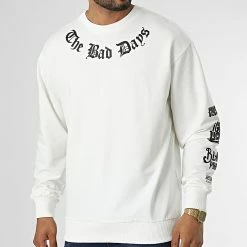 Grosses soldes 🛒 Sweat Crewneck GK-1043 Blanc de 2Y Premium ✨ -2Y Premium Soldes 2y premium 335102 GK 1043 EKRU 20220902T161029 03