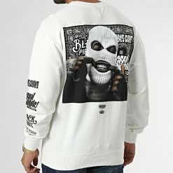 Grosses soldes 🛒 Sweat Crewneck GK-1043 Blanc de 2Y Premium ✨ -2Y Premium Soldes 2y premium 335102 GK 1043 EKRU 20220902T161030 04