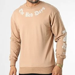 Grosses soldes 😍 Sweat Crewneck GK-1043 Marorn de 2Y Premium 😉 -2Y Premium Soldes 2y premium 335105 GK 1043 TABA 20220831T161219 04