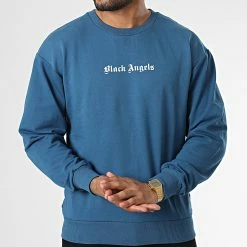 Le moins cher ❤️ Sweat Crewneck GK-1008 Bleu Marine de 2Y Premium 🔔 -2Y Premium Soldes 2y premium 335107 GK 1008 INDIGO 20220831T161020 03