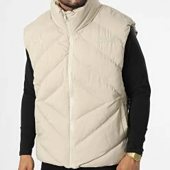 Le moins cher 💯 Doudoune Sans Manches MNT-10026 Beige de 2Y Premium 🎉