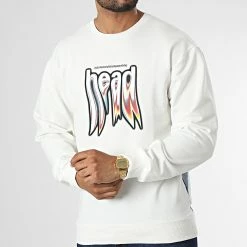 Coupon ✨ Sweat Crewneck GK-1092 Blanc de 2Y Premium ❤️ -2Y Premium Soldes 2y premium 335130 GK 1092 EKRU 20220902T161107 03