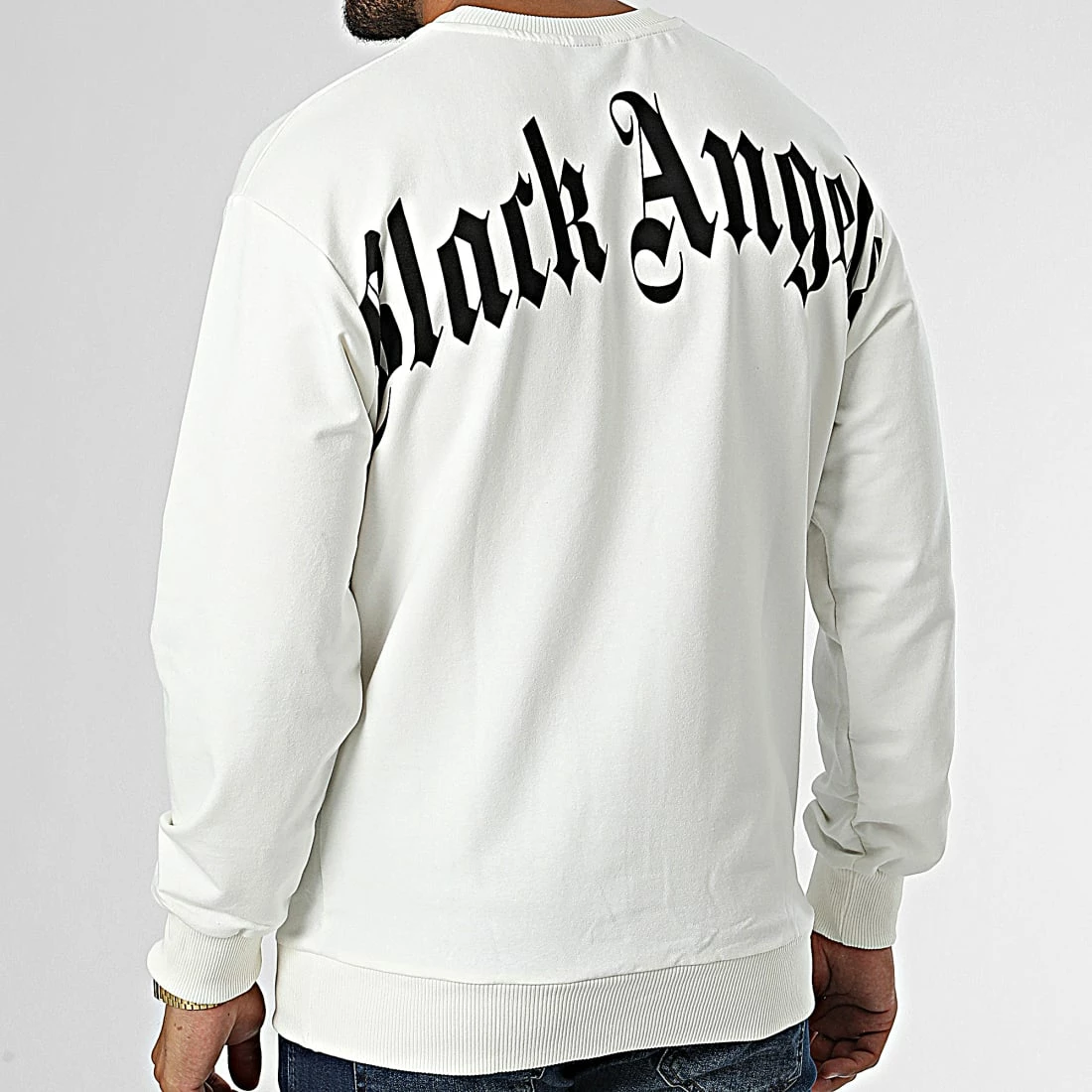 Meilleure affaire 🥰 Sweat Crewneck GK-1008 Blanc de 2Y Premium 🎉 6 Meilleure affaire 🥰 Sweat Crewneck GK-1008 Blanc de 2Y Premium 🎉 – Image 4