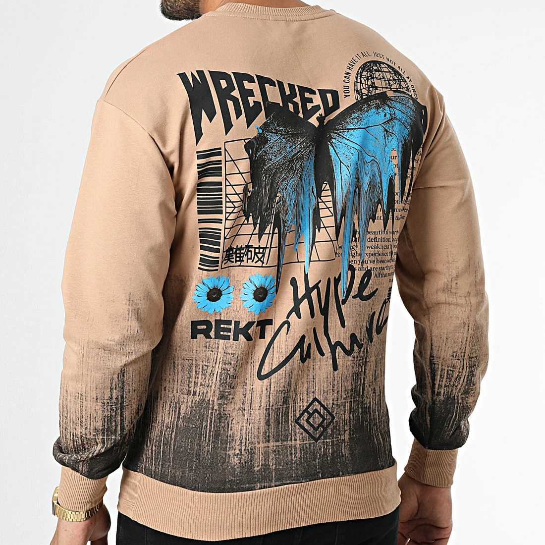 Promo 🎁 Sweat Crewneck GK-1084 Marron de 2Y Premium 🔔 3 Promo 🎁 Sweat Crewneck GK-1084 Marron de 2Y Premium 🔔