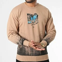 Promo 🎁 Sweat Crewneck GK-1084 Marron de 2Y Premium 🔔 8 Promo 🎁 Sweat Crewneck GK-1084 Marron de 2Y Premium 🔔 -2Y Premium Soldes 2y premium 335140 GK 1084 TABA 20220831T161309 03