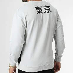 Meilleure vente 🛒 Sweat Crewneck GK-1065 Gris de 2Y Premium ✨ -2Y Premium Soldes 2y premium 335155 GK 1065 GREY 20220831T160901 04