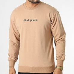 Promo 👏 Sweat Crewneck GK-1008 Marron de 2Y Premium ⭐ -2Y Premium Soldes 2y premium 335161 GK 1008 TABA 20220831T161203 04