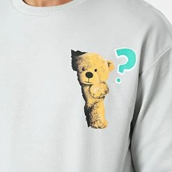 Remise 😀 Sweat Crewneck GK-1012 Gris de 2Y Premium 🎁 -2Y Premium Soldes 2y premium 335166 GK 1012 BGRI 20220831T160839 02