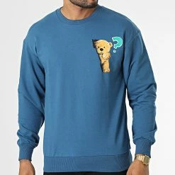 Bon marché ✔️ Sweat Crewneck GK-1012 Bleu Marine de 2Y Premium 🔔 -2Y Premium Soldes 2y premium 335167 GK 1012 INDIGO 20220831T161037 04