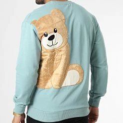 Promo ⌛ Sweat Crewneck GK-1053 Vert de 2Y Premium ❤️