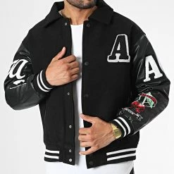 Sortie ⌛ Veste Teddy Cuir 10025 Noir Gris Anthracite de 2Y Premium 😉 8 Sortie ⌛ Veste Teddy Cuir 10025 Noir Gris Anthracite de 2Y Premium 😉 -2Y Premium Soldes 2y premium 335189 MNT 10025 BLACK 20220901T152021 03