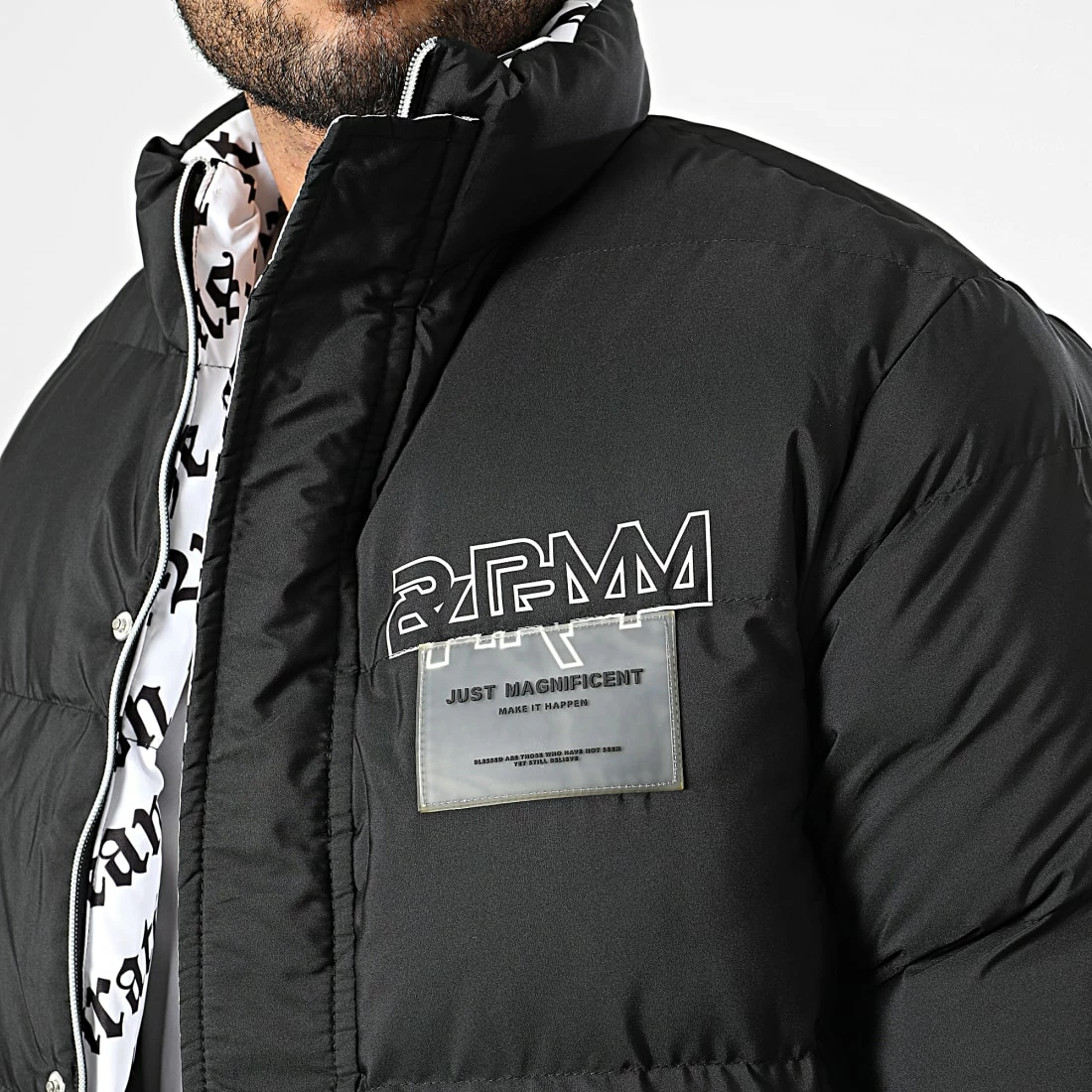 Offres 🥰 Doudoune Réversible MNT-10027 Noir Blanc de 2Y Premium ✔️ 3 Offres 🥰 Doudoune Réversible MNT-10027 Noir Blanc de 2Y Premium ✔️ – Image 2