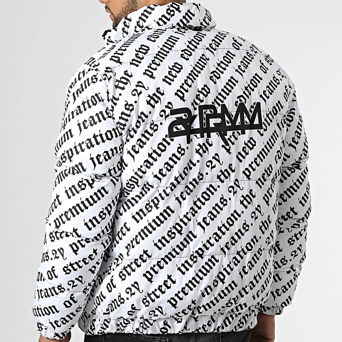 Offres 🥰 Doudoune Réversible MNT-10027 Noir Blanc de 2Y Premium ✔️ 7 Offres 🥰 Doudoune Réversible MNT-10027 Noir Blanc de 2Y Premium ✔️ – Image 6