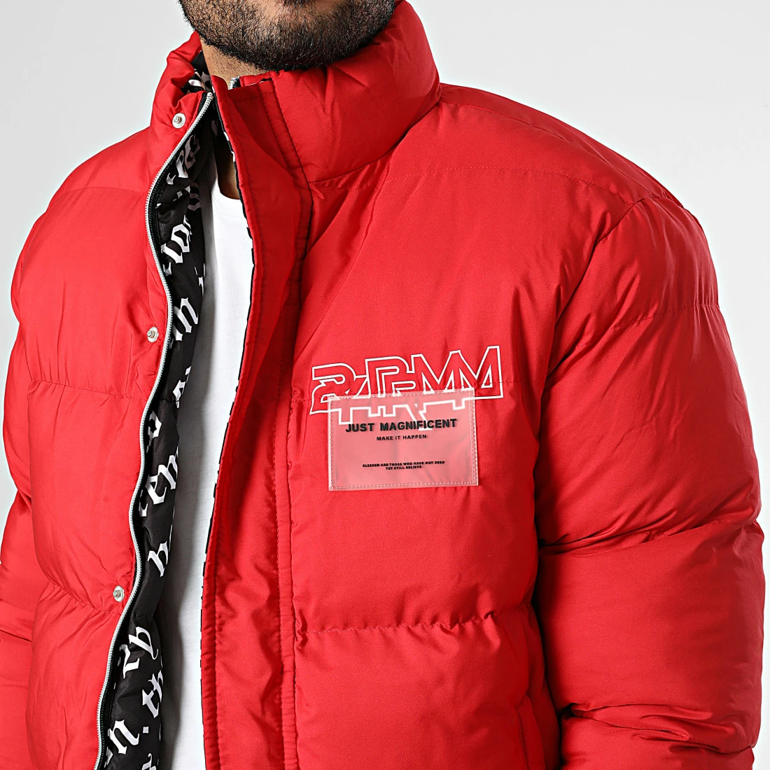 Tout neuf 🌟 Doudoune Réversible MNT-10027 Rouge Noir de 2Y Premium 🛒 4 Tout neuf 🌟 Doudoune Réversible MNT-10027 Rouge Noir de 2Y Premium 🛒 – Image 2