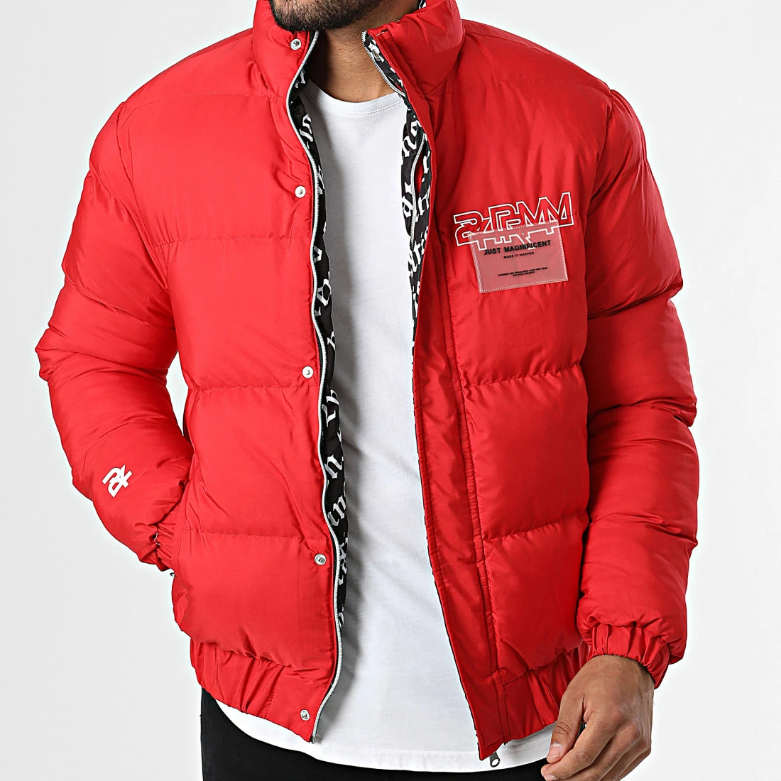 Tout neuf 🌟 Doudoune Réversible MNT-10027 Rouge Noir de 2Y Premium 🛒 5 Tout neuf 🌟 Doudoune Réversible MNT-10027 Rouge Noir de 2Y Premium 🛒 – Image 3