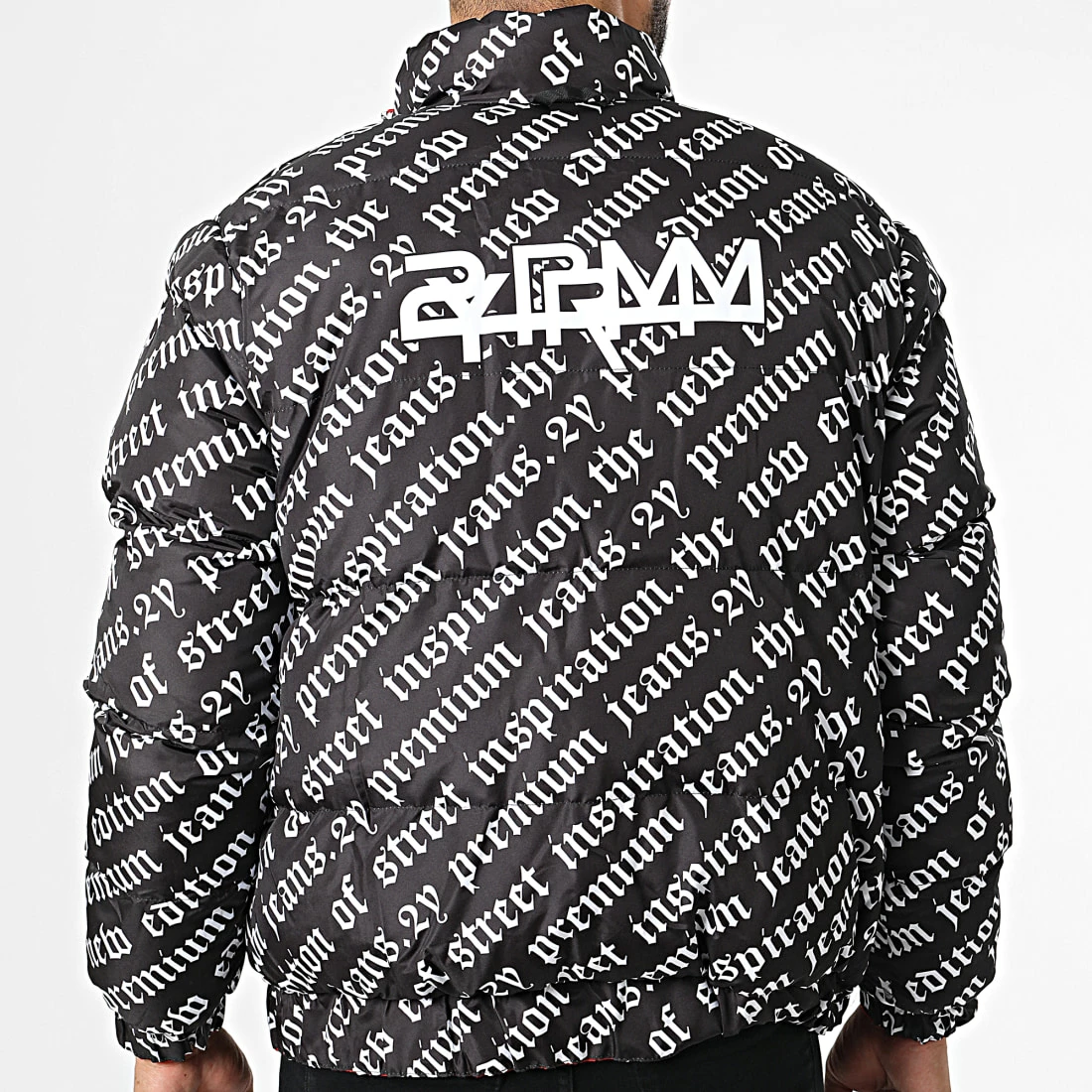 Tout neuf 🌟 Doudoune Réversible MNT-10027 Rouge Noir de 2Y Premium 🛒 7 Tout neuf 🌟 Doudoune Réversible MNT-10027 Rouge Noir de 2Y Premium 🛒 – Image 5