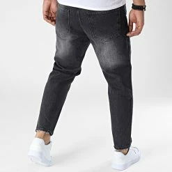 Grosses soldes ⌛ Jean Relaxed Fit B7254 Noir de 2Y Premium 👍 -2Y Premium Soldes 2y premium 336886 B7254 BLACK 20220919T161215 04