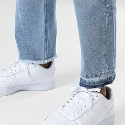 Top 10 ❤️ Jean Relaxed Fit B7299 Bleu Wash de 2Y Premium 💯 -2Y Premium Soldes 2y premium 336888 B7299 BLUE 20220915T154638 02