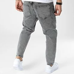 Meilleur prix 🛒 Jean Relaxed Fit B7219 Gris de 2Y Premium ✨ -2Y Premium Soldes 2y premium 336891 B7219 BLACK 20220919T161248 04