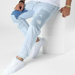 Les meilleures critiques de 🛒 Jean B7174 Bleu Wash de 2Y Premium 🎁 -2Y Premium Soldes 2y premium 336918 B7174 BLUE 20220919T161136 03