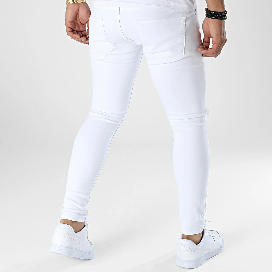 Meilleure affaire 👏 Jean Skinny B7406 Blanc de 2Y Premium 🧨 6 Meilleure affaire 👏 Jean Skinny B7406 Blanc de 2Y Premium 🧨 – Image 4