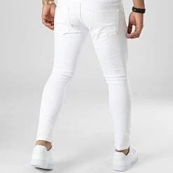 Grosses soldes 🛒 Jean Skinny B7407 Blanc de 2Y Premium 😀 -2Y Premium Soldes 2y premium 336923 B7407 WHITE 20220913T123038 04