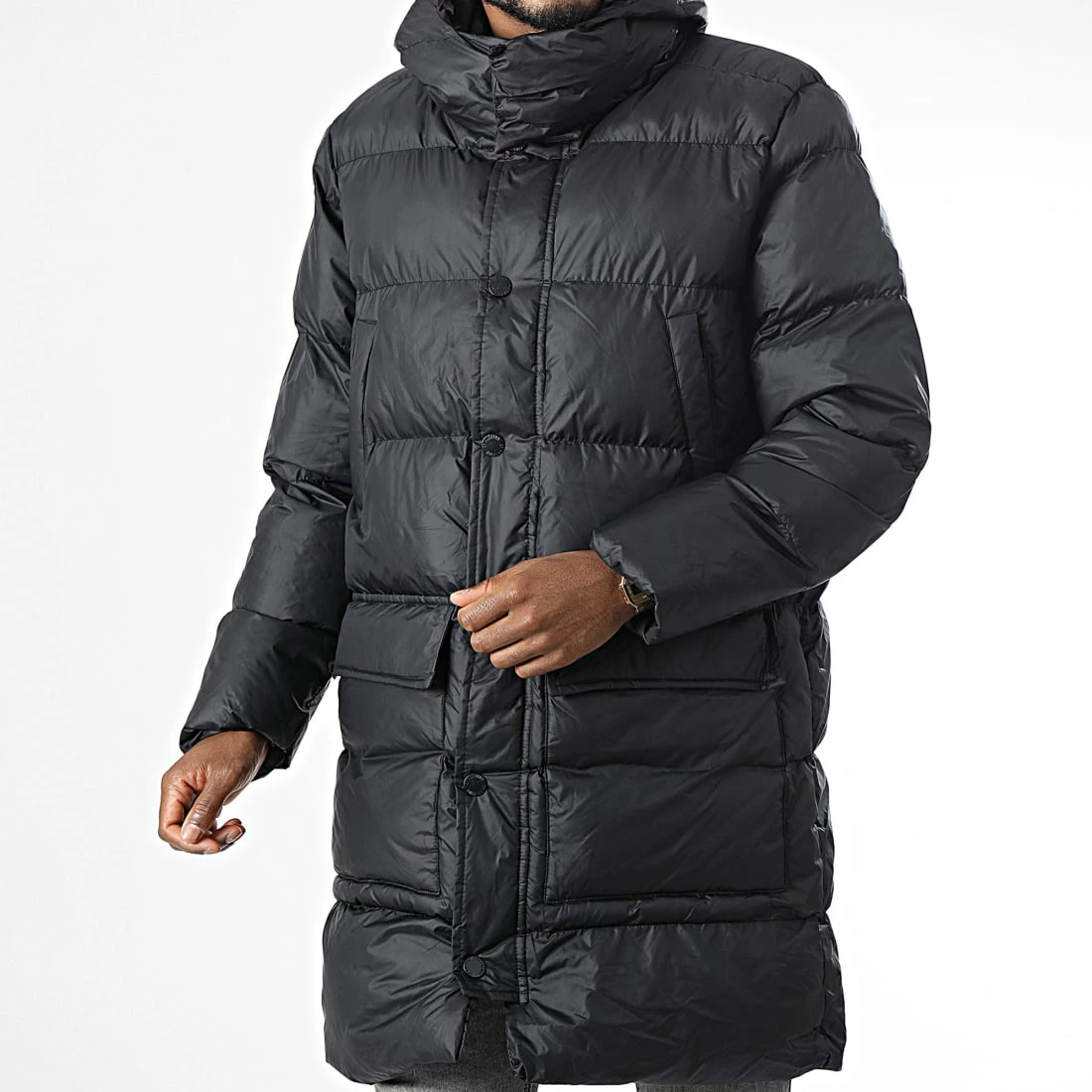 Remise 🤩 Doudoune Capuche MNT-10020 Noir de 2Y Premium ✔️ 3 Remise 🤩 Doudoune Capuche MNT-10020 Noir de 2Y Premium ✔️