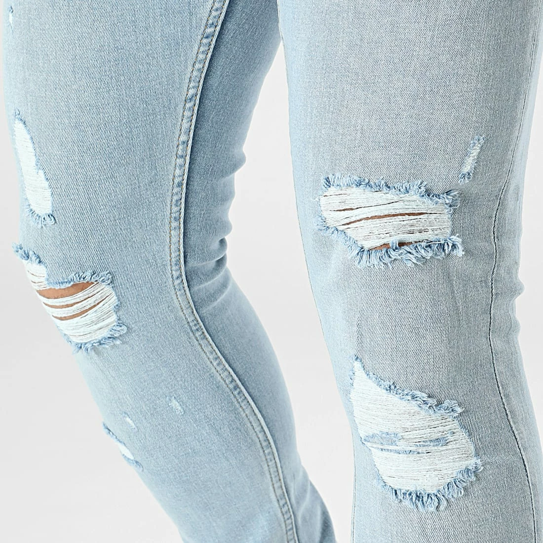 De gros 🥰 Jean Slim B7282 Bleu Wash de 2Y Premium ❤️ 4 De gros 🥰 Jean Slim B7282 Bleu Wash de 2Y Premium ❤️ – Image 2