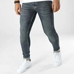 De gros 🔔 Jean Slim B7462 Bleu Denim de 2Y Premium 🌟