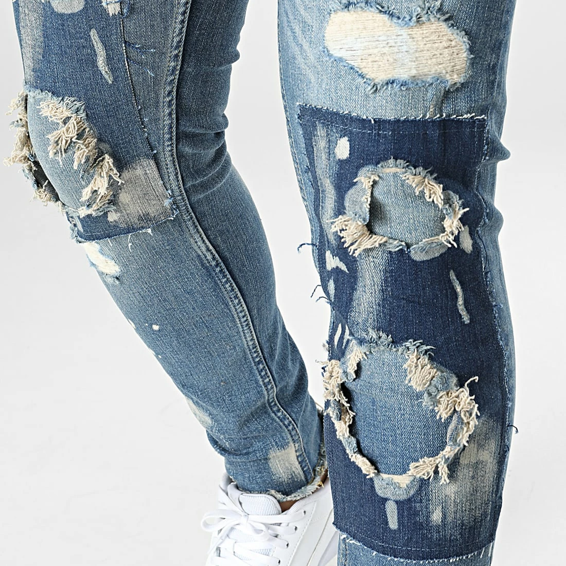 Acheter ✨ Jean Slim B7388 Bleu Denim de 2Y Premium 🔔 4 Acheter ✨ Jean Slim B7388 Bleu Denim de 2Y Premium 🔔 – Image 2